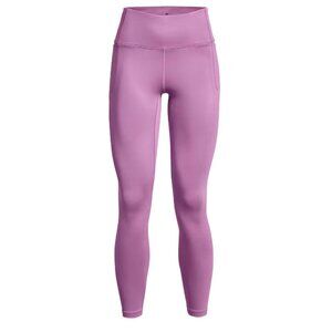 Under Armour Fitted Meridian Leggings Pockets Purple Stretch Sports Athletic Gym